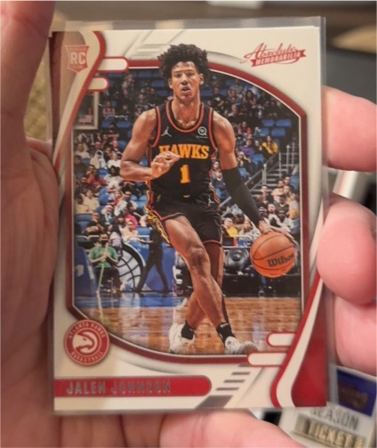 2021-22 Panini Chronicles Absolute #207 Jalen Johnson — front