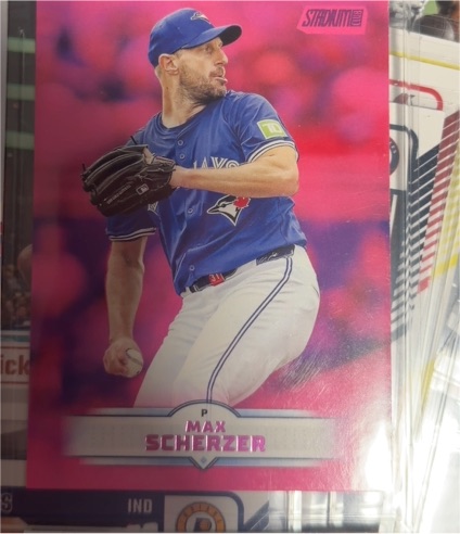 2025 Topps Stadium Club #136 Max Scherzer — front