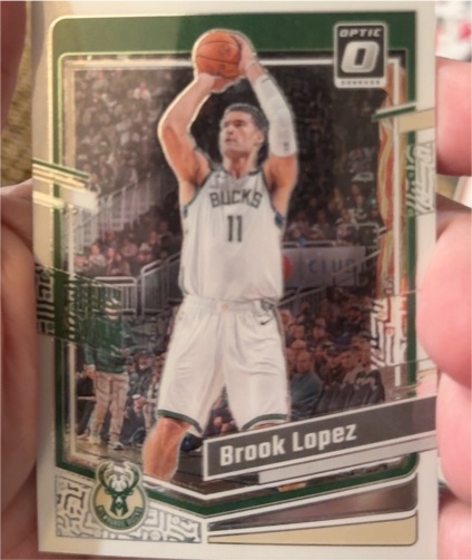 2023-24 Donruss Optic #15 Brook Lopez — front