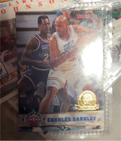 1993-94 NBA Hoops 5th Anniversary Gold #269 Charles Barkley — front