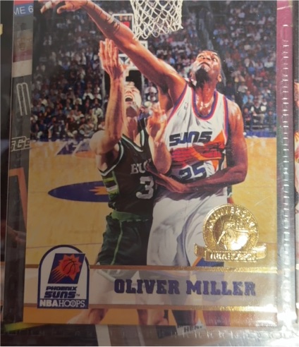 1993-94 SkyBox NBA Hoops #174 Oliver Miller — front
