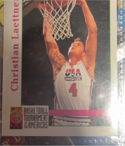 1992 Hoops #342 Christian Laettner — front