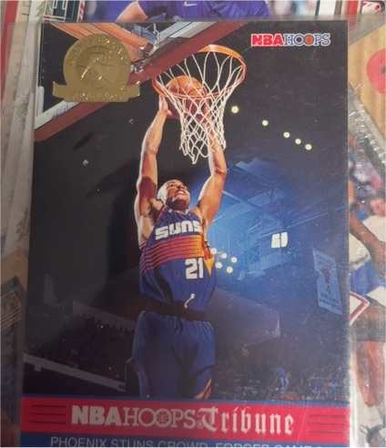 1993-94 NBA Hoops Tribune #296 Kevin Johnson — front