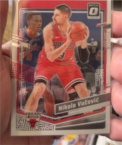 2023-24 Donruss Optic #127 Nikola Vučević — front