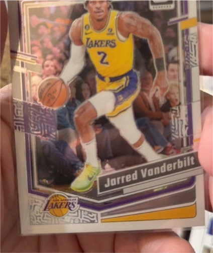 2023-24 Panini Donruss Optic #139 Jarred Vanderbilt — front