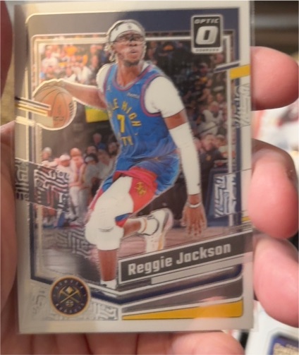 2023-24 Panini Donruss Optic #167 Reggie Jackson — front