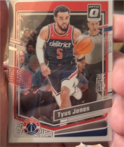 2023-24 Panini Donruss Optic #182 Tyus Jones — front