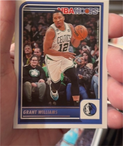 2023-24 Panini NBA Hoops #224 Grant Williams — front