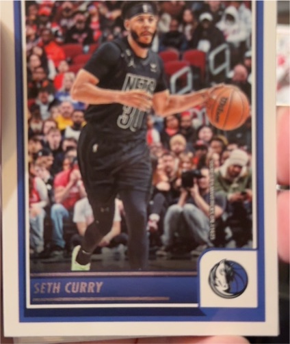 2022-23 Panini NBA Hoops #12 Seth Curry — front