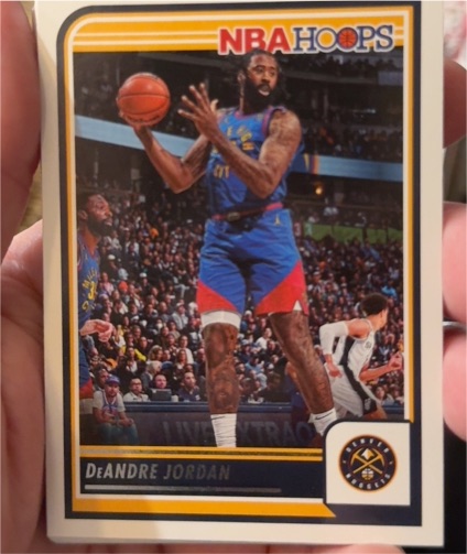 2023-24 Panini NBA Hoops #197 DeAndre Jordan — front