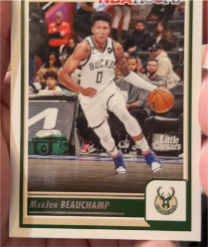 2022-23 Panini NBA Hoops #254 MarJon Beauchamp — front