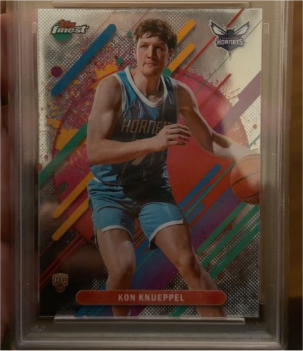 2025-26 Topps Finest #204 Kon Knueppel — front