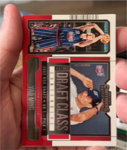 2023-24 Panini Contenders #13 Yao Ming Historic Draft Class — front