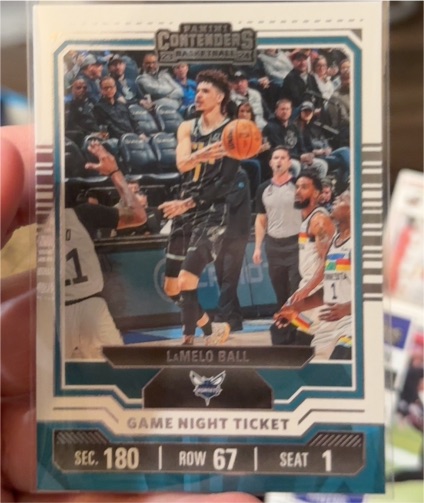 2023-24 Panini Contenders #5 LaMelo Ball — front