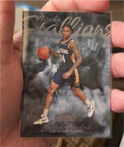 2023-24 Panini Contenders #7 Jordan Hawkins Rookie Stallions — front