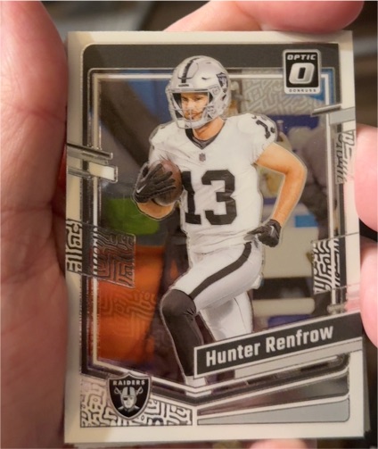 2023 Donruss Optic #97 Hunter Renfrow — front