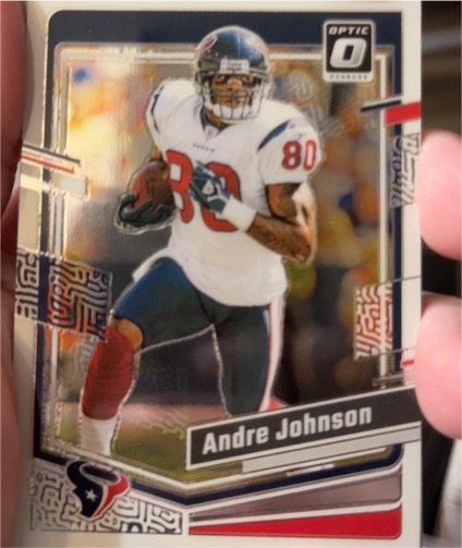 2023 Panini Donruss Optic #70 Andre Johnson Houston Texans — front