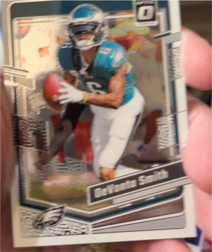 2023 Panini Donruss Optic #156 DeVonta Smith — front