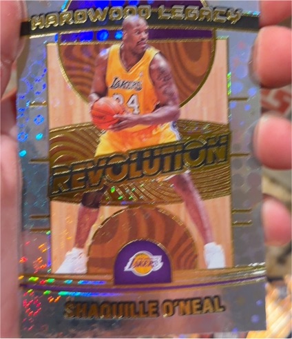 2024-25 Panini Revolution #20 Shaquille O'Neal Hardwood Legacy — front