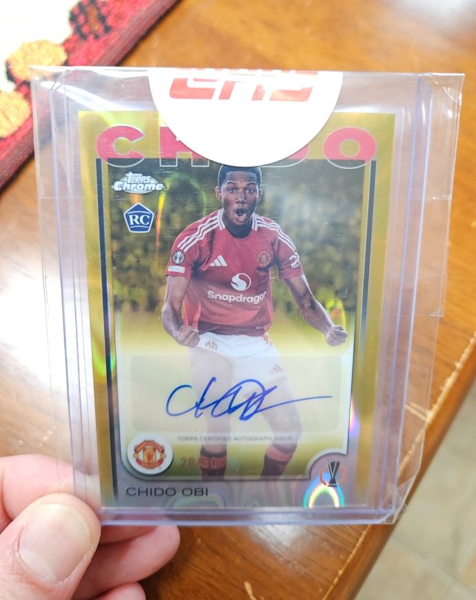 2024-25 Topps Chrome UEFA #CA-CO Chido Obi — front