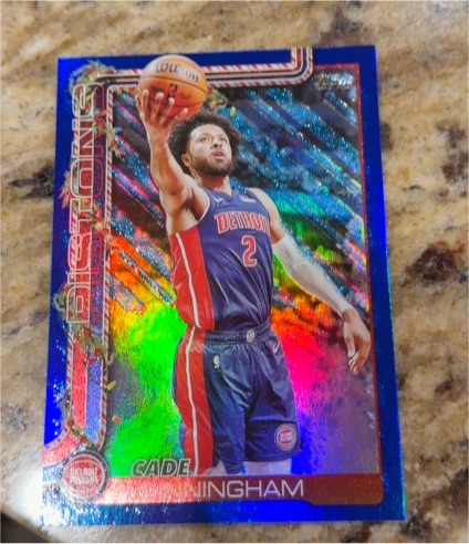 2025-26 Topps Holiday #H32 Cade Cunningham — front