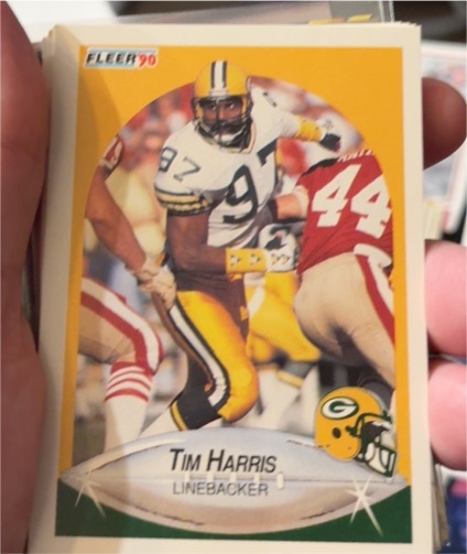 1990 Fleer #172 Tim Harris — front