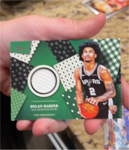 2025-26 Topps Holiday Basketball #HR-2 Dylan Harper — front
