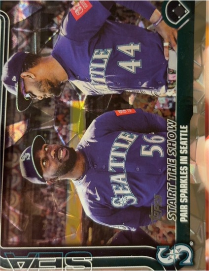 2025 Topps Update #US244 Julio Rodriguez & Randy Arozarena — front
