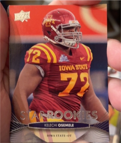 2012 Upper Deck Star Rookies #72 Kelechi Osemele — front