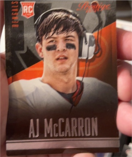 2014 Panini Prestige #201 AJ McCarron — front