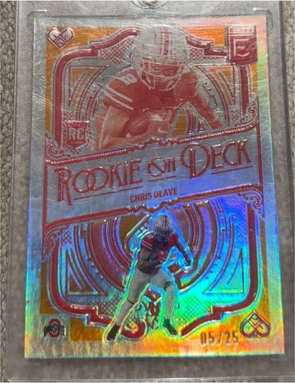 2022 Panini Donruss Elite #RD-12 Chris Olave Rookie on Deck — front