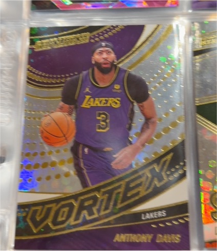 2024-25 Panini Revolution #15 Anthony Davis Vortex — front