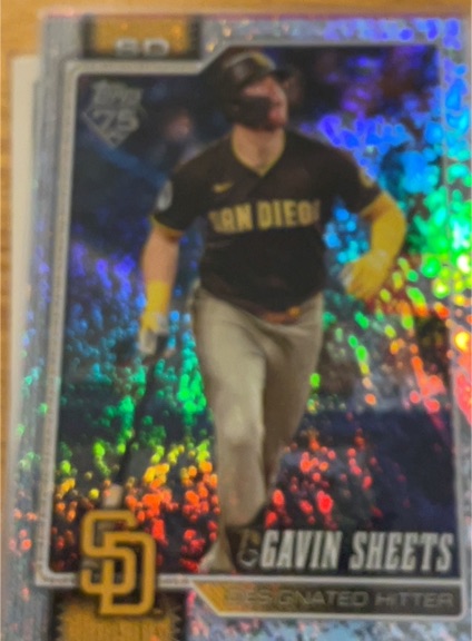2026 Topps Series 1 #216 Gavin Sheets — front