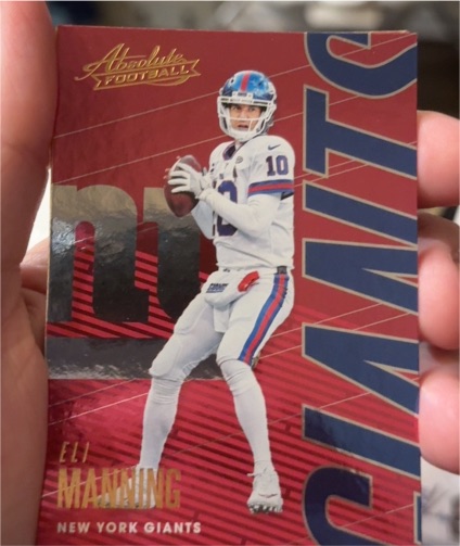 2018 Panini Absolute #71 Eli Manning — front