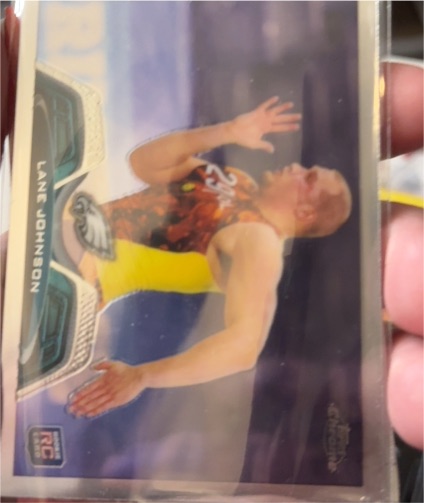 2013 Topps Chrome #88 Lane Johnson — front