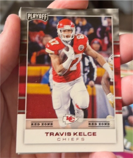 2017 Panini Playoff #44 Travis Kelce — front