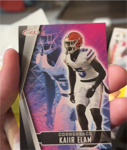 2022 Sage High Series #133 Kaiir Elam — front