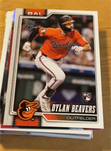 2026 Topps Series 1 #339 Dylan Beavers — front