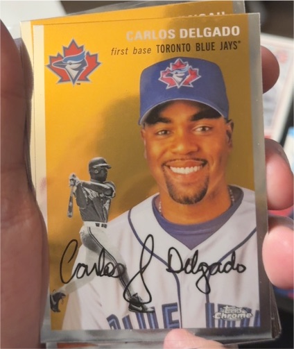 2023 Topps Chrome Platinum Anniversary #318 Carlos Delgado — front