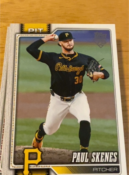 2026 Topps Series 1 #100 Paul Skenes — front