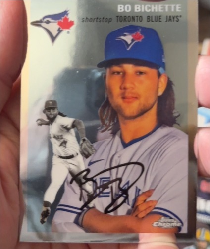 2023 Topps Chrome Platinum Anniversary #323 Bo Bichette — front