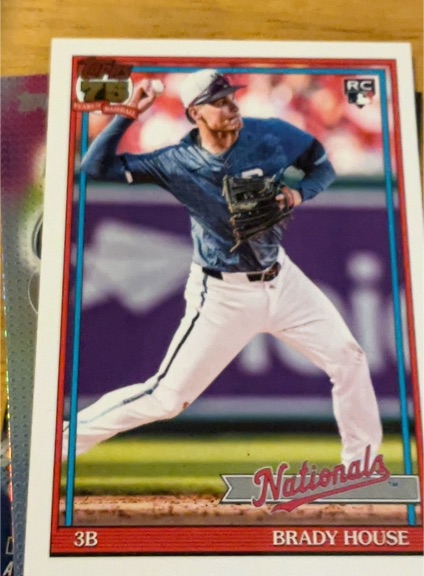 2026 Topps Series 1 #T91-41 Brady House — front