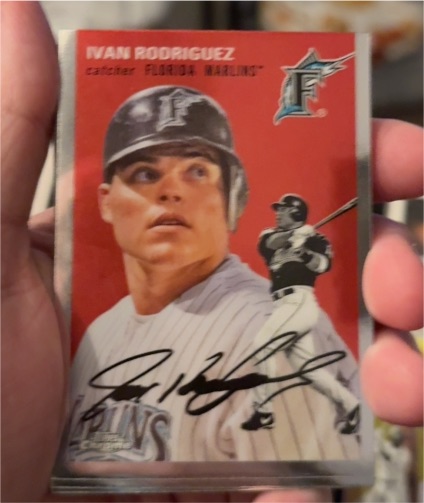 2023 Topps Chrome Platinum Anniversary #443 Ivan Rodriguez — front