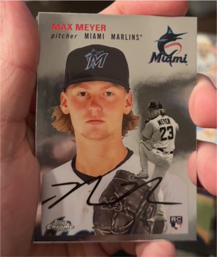 2023 Topps Chrome Platinum Anniversary #92 Max Meyer — front