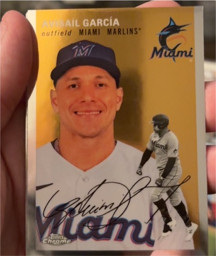 2023 Topps Chrome Platinum Anniversary #255 Avisail Garcia — front