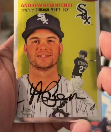 2023 Topps Chrome Platinum Anniversary #241 Andrew Benintendi — front