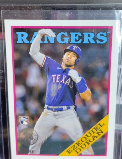 2023 Topps Series 1 1988 Throwback #T88-25 Ezequiel Duran — front
