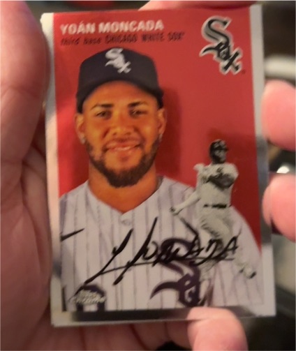 2023 Topps Chrome Platinum Anniversary #205 Yoán Moncada — front