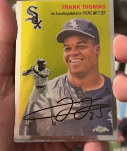 2023 Topps Chrome Platinum #451 Frank Thomas — front