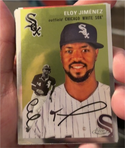 2023 Topps Chrome Platinum Anniversary #235 Eloy Jiménez — front